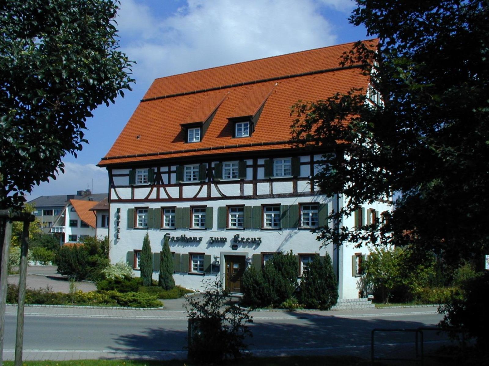 Gasthaus Hotel Zum Kreuz Stetten am Kalten Markt Kültér fotó