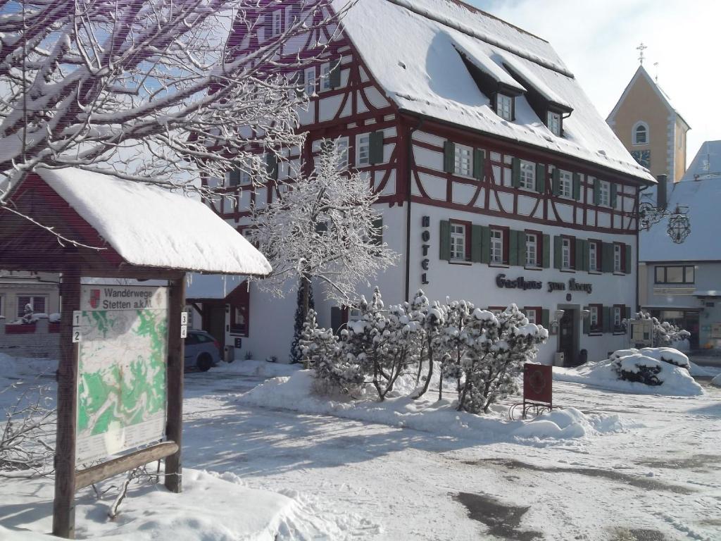 Gasthaus Hotel Zum Kreuz Stetten am Kalten Markt Kültér fotó