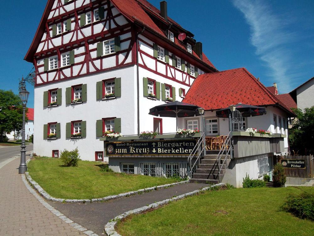 Gasthaus Hotel Zum Kreuz Stetten am Kalten Markt Kültér fotó